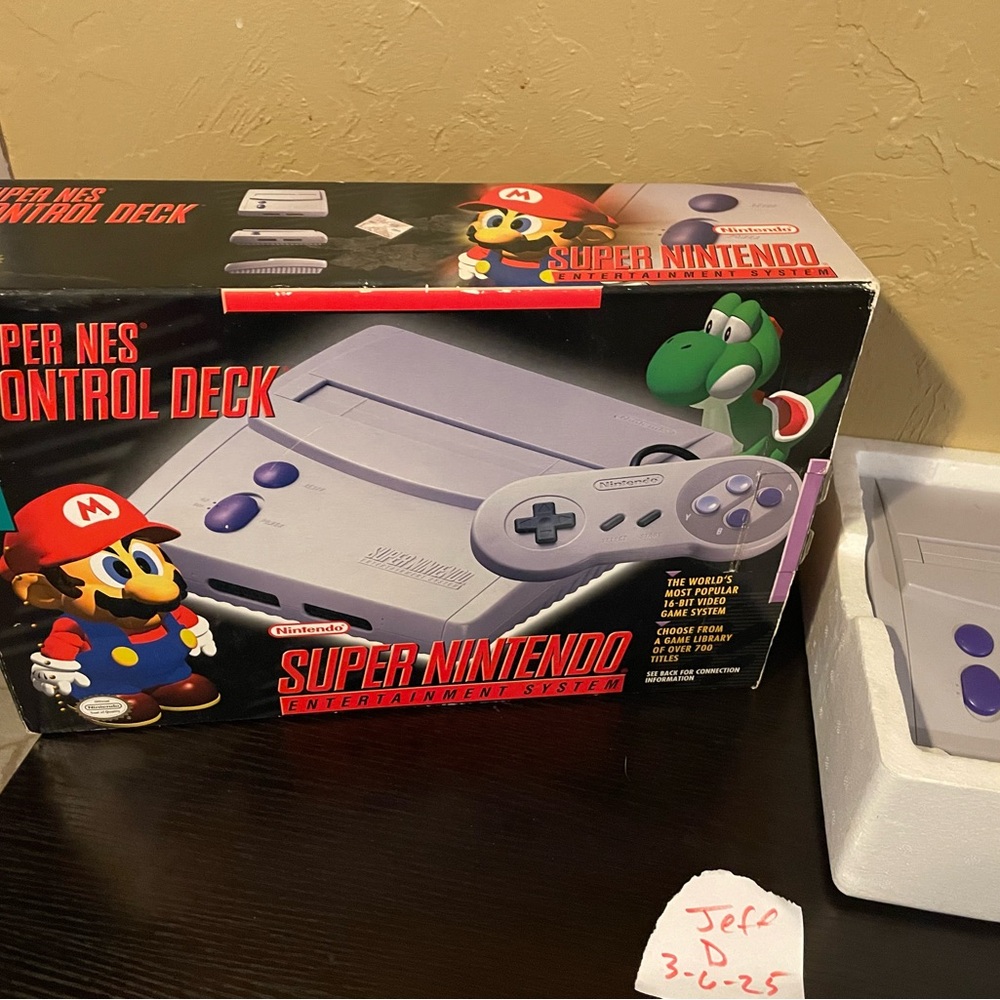Super nes control deck